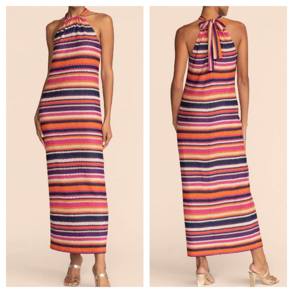 TRINA TURK Milian Halter Dress ~ NWT